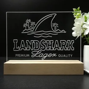 Landshark Logo LED Desk Light