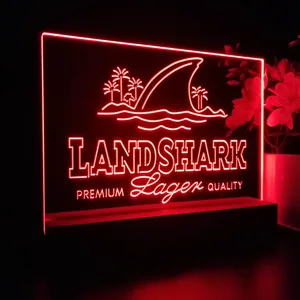 Landshark Logo LED Desk Light