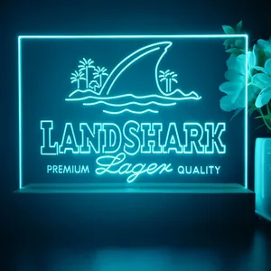 Landshark Logo LED Desk Light