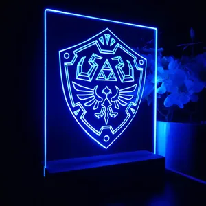 Legend of Zelda Hylian Shield LED Desk Light