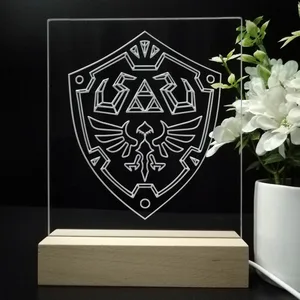 Legend of Zelda Hylian Shield LED Desk Light