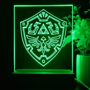 Legend of Zelda Hylian Shield LED Desk Light