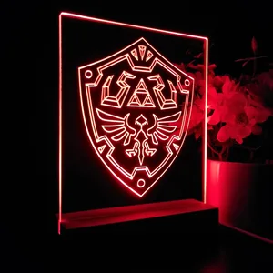 Legend of Zelda Hylian Shield LED Desk Light
