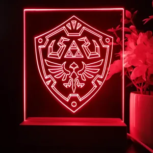 Legend of Zelda Hylian Shield LED Desk Light