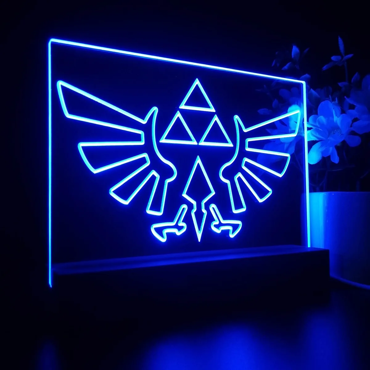 Legend of Zelda Triforce LED Desk Light