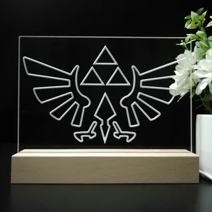 Legend of Zelda Triforce LED Desk Light