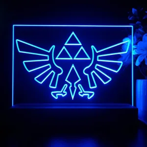 Legend of Zelda Triforce LED Desk Light