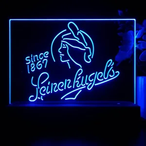 Leinenkugel's Logo 1 LED Desk Light