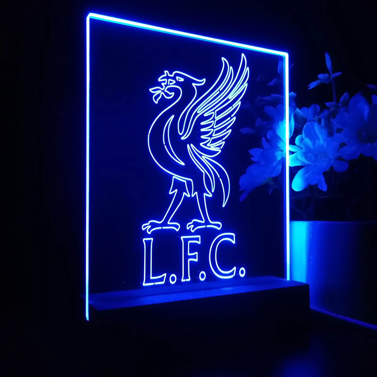 Liverpool Football Club Logo LED Desk Light