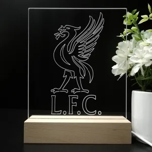 Liverpool Football Club Logo LED Desk Light
