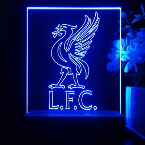 Liverpool Football Club Logo LED Desk Light