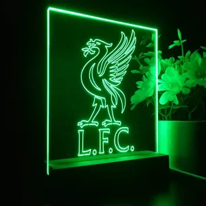 Liverpool Football Club Logo LED Desk Light