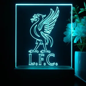 Liverpool Football Club Logo LED Desk Light