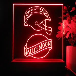 Los Angeles Chargers Blue Moon LED Desk Light