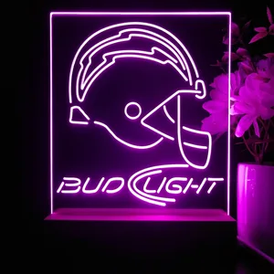 Los Angeles Chargers Bud Light LED Desk Light