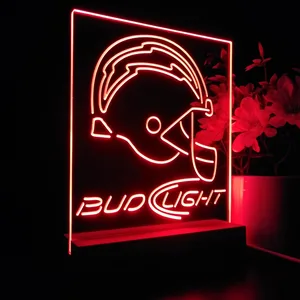 Los Angeles Chargers Bud Light LED Desk Light