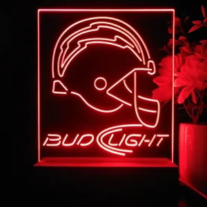 Los Angeles Chargers Bud Light LED Desk Light
