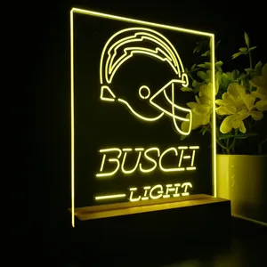 Los Angeles Chargers Busch Busch Light LED Desk Light