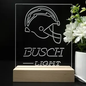 Los Angeles Chargers Busch Busch Light LED Desk Light