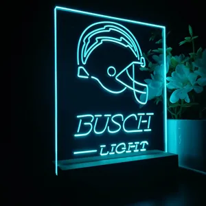 Los Angeles Chargers Busch Busch Light LED Desk Light