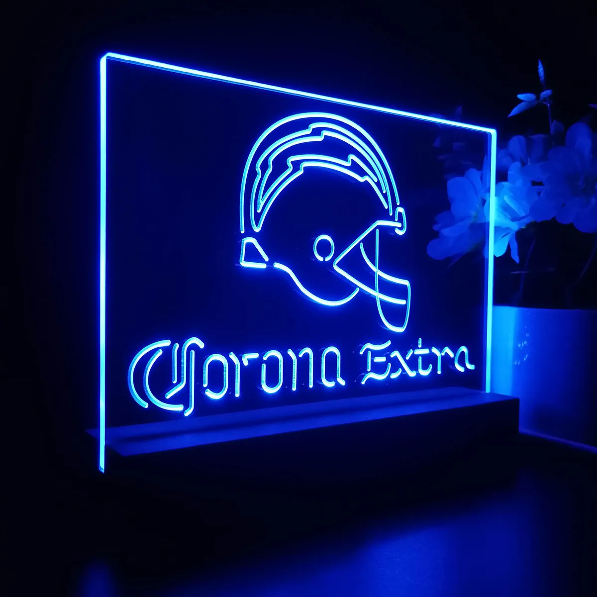 Los Angeles Chargers Corona Extra LED Desk Light