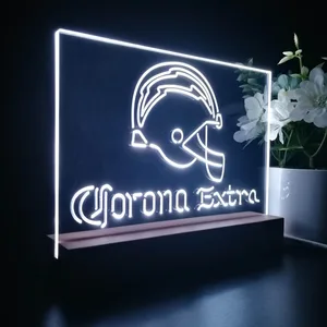 Los Angeles Chargers Corona Extra LED Desk Light