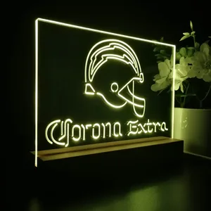 Los Angeles Chargers Corona Extra LED Desk Light