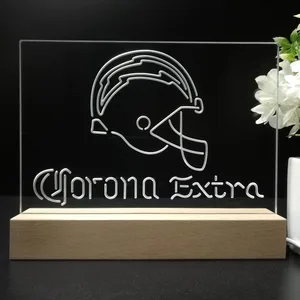 Los Angeles Chargers Corona Extra LED Desk Light