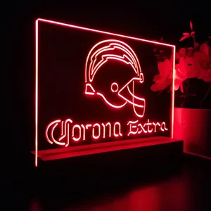 Los Angeles Chargers Corona Extra LED Desk Light