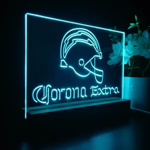 Los Angeles Chargers Corona Extra LED Desk Light