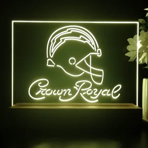 Los Angeles Chargers Crown Royal LED Desk Light