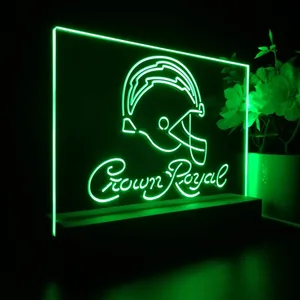 Los Angeles Chargers Crown Royal LED Desk Light