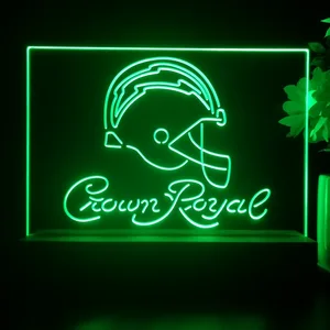 Los Angeles Chargers Crown Royal LED Desk Light