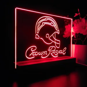 Los Angeles Chargers Crown Royal LED Desk Light