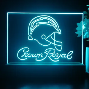Los Angeles Chargers Crown Royal LED Desk Light