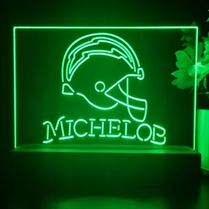 Los Angeles Chargers Michelob LED Desk Light