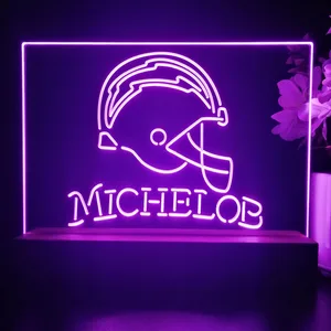 Los Angeles Chargers Michelob LED Desk Light