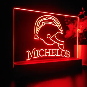 Los Angeles Chargers Michelob LED Desk Light