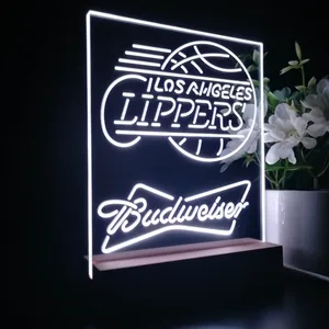 Los Angeles Clippers Budweiser LED Desk Light