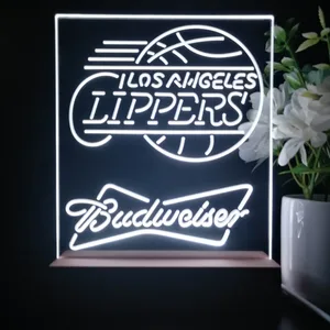 Los Angeles Clippers Budweiser LED Desk Light