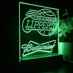 Los Angeles Clippers Budweiser LED Desk Light