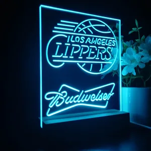 Los Angeles Clippers Budweiser LED Desk Light