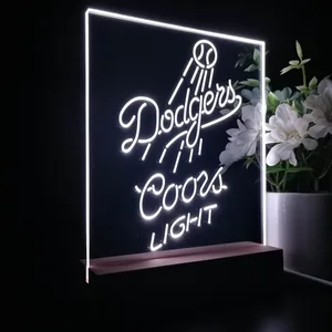 Los Angeles Dodgers Coors Light LED Desk Light