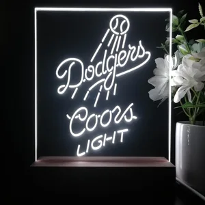 Los Angeles Dodgers Coors Light LED Desk Light