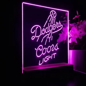 Los Angeles Dodgers Coors Light LED Desk Light