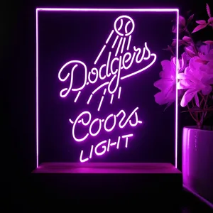 Los Angeles Dodgers Coors Light LED Desk Light