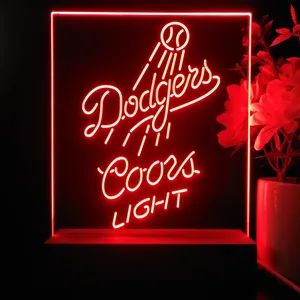 Los Angeles Dodgers Coors Light LED Desk Light