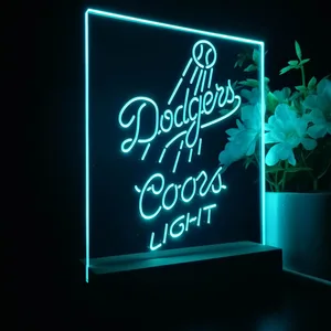 Los Angeles Dodgers Coors Light LED Desk Light