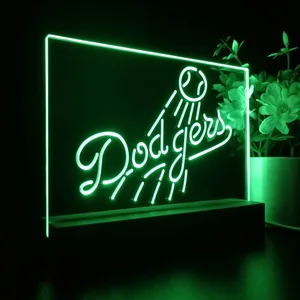 Los Angeles Dodgers Logo 1 LED Desk Light