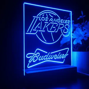 Los Angeles Lakers Budweiser LED Desk Light